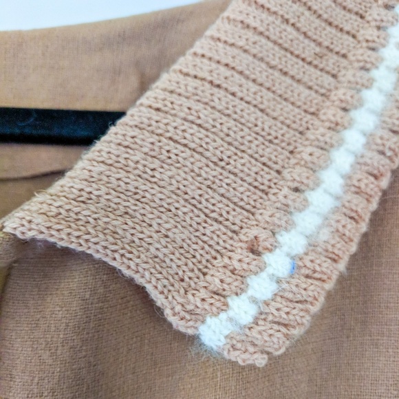 Vintage Mindy Ross Fitted Crochet Collar Dress ❤ - Picture 5 of 8